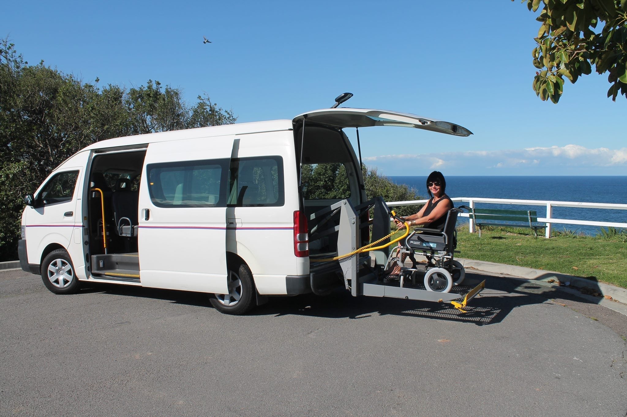 Need accessible vehicle hire and services, maybe to attend a major event?