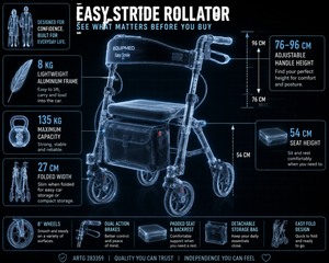 How Heavy Is a Rollator? Weight & Car Fit Guide