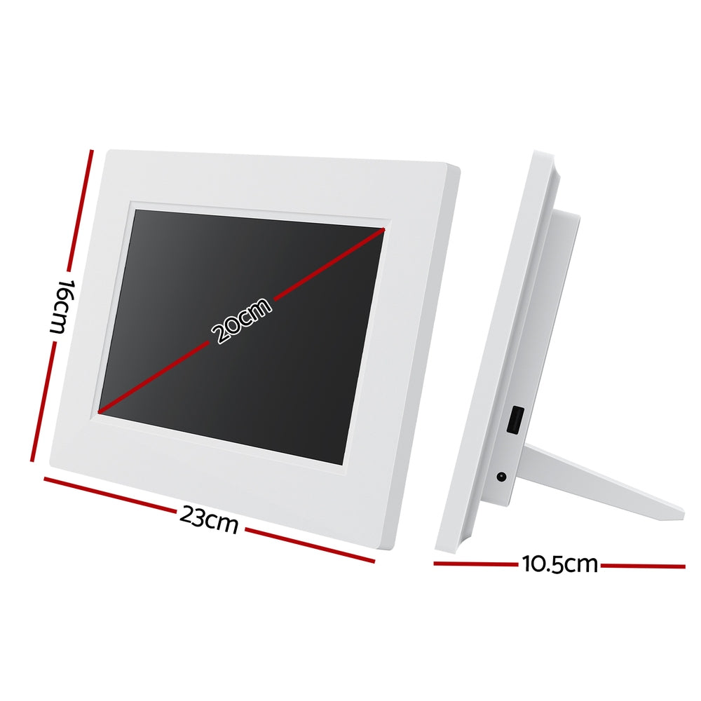 8" Digital Day Clock Calendar Alarm  FREE DELIVERY