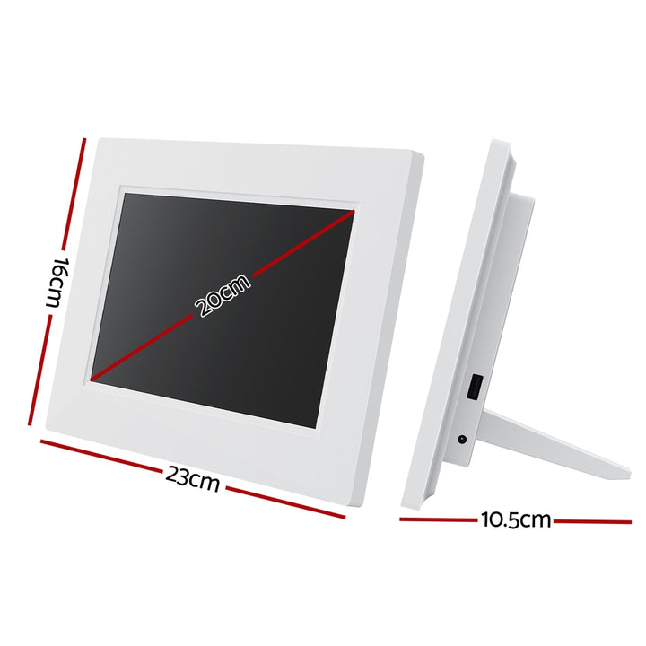 8" Digital Day Clock Calendar Alarm  FREE DELIVERY