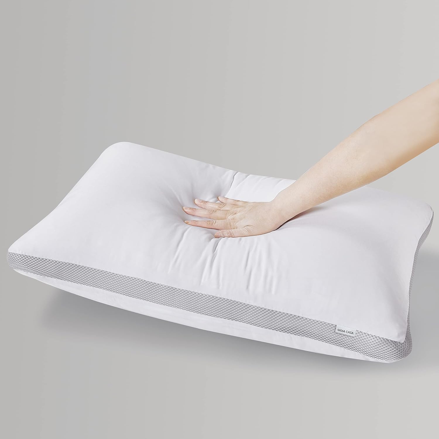 Bamboo Cooling Pillows Twin Pack - Luxury Plush Down - Ultra Soft, Comfy & Breathable