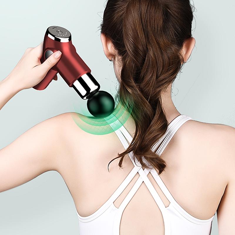 Compact Muscle Massage Gun For Relaxation - Green