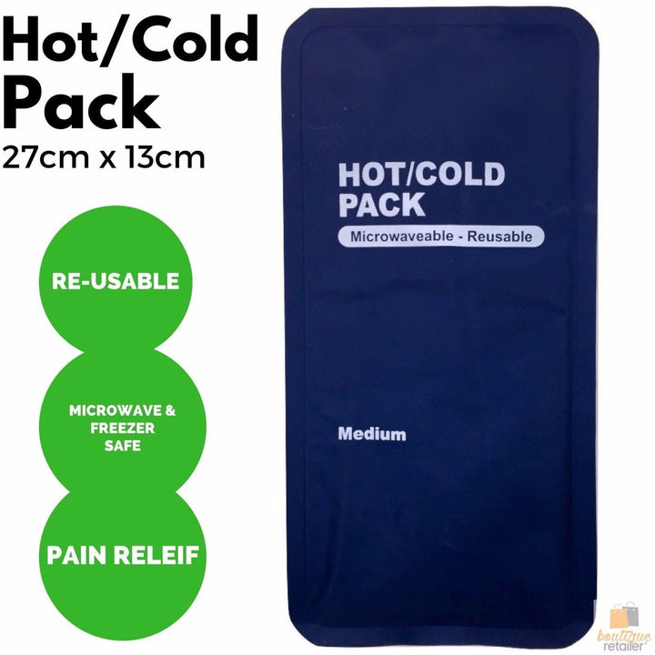 1 x This microwaveable freezer safe hot/cold pack is a must addition to your home medical kit or first aid kit.