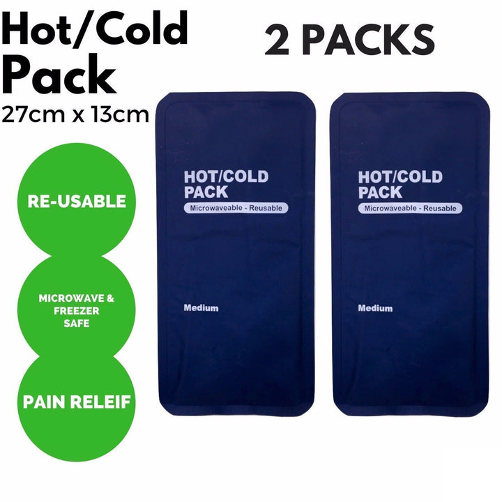 Hot/Cold Pack
- Reduces swelling toothaches
- Temporary relief of headaches
- Reduce fevers
- Instructions included
This listing is for 2 of these packs.