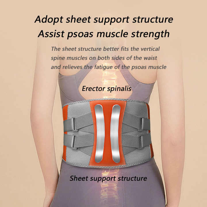 Wireless Heated Waist Massager with Lumbar Support